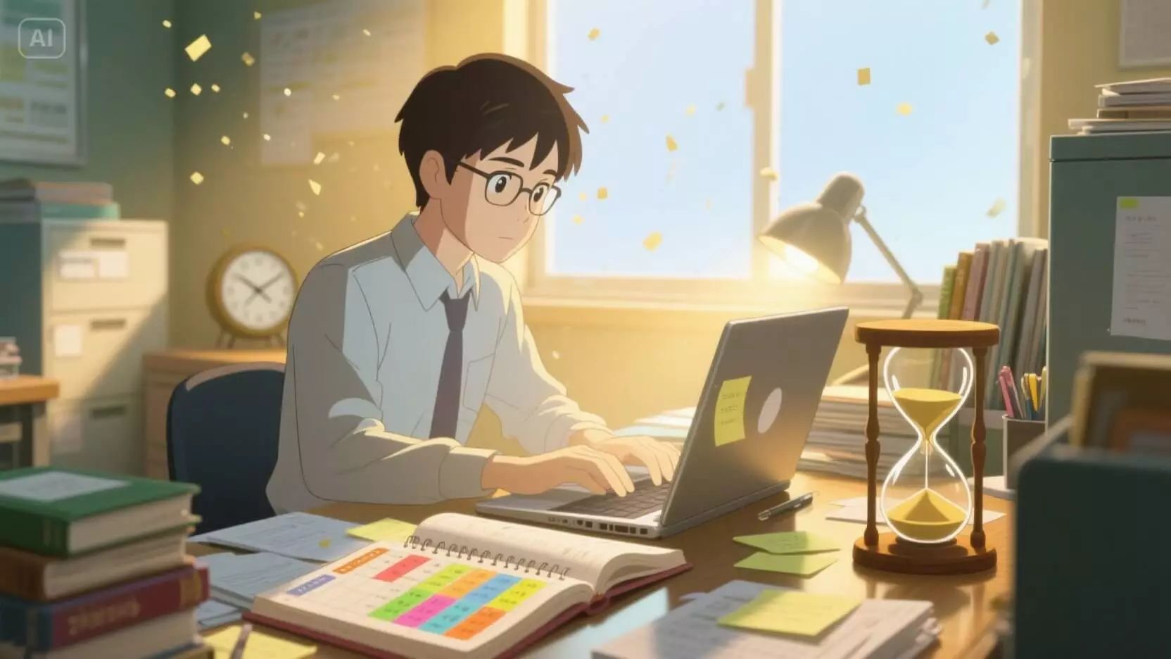 上班族讀書準備考試